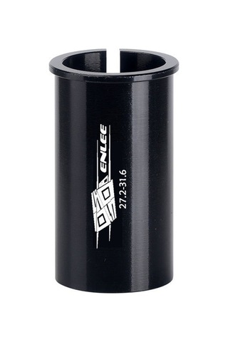 Enlee E-4215 Sele Direği Adaptörü Şim Borusu Sele Direği Borusu Azaltıcı Kol Dönüştürücü - 27,2 Mm'Den 31,6 Mm'Ye Çok Renkli