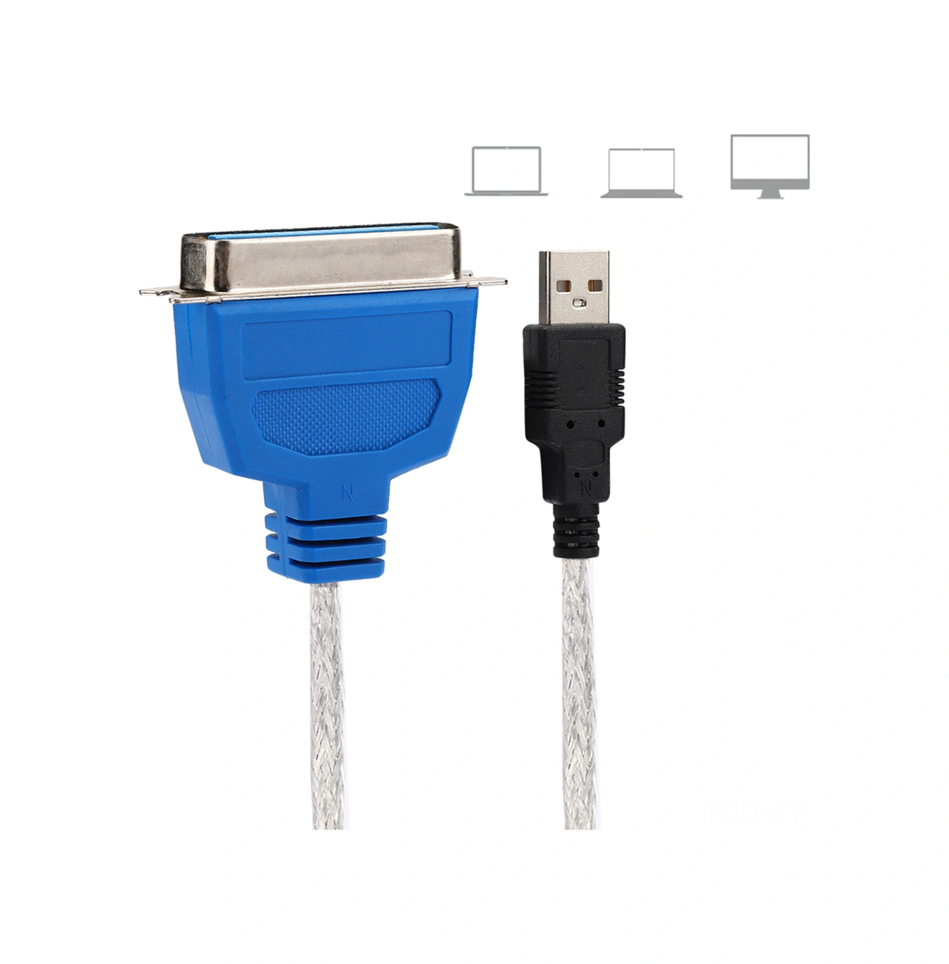 Shineyee Usb'den Paralel Port'a Ieee 1284 Dönüştürücü Yazıcı Kablosu, 12mbps Hız, 1.5m Uzunluk, Windows Desteği, Sıcak Takma, Tüm Paralel Yazıcılar İçin