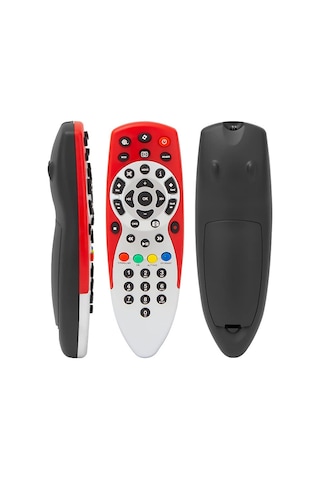 Plus Uydu Kumandası Kr0084 Rt-0084 Dıgıturk Kırmızı Kumanda