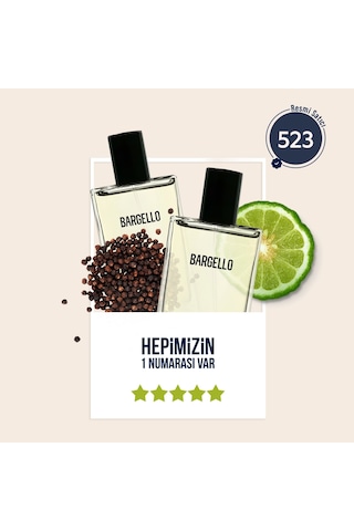 Bargello 523 Oryantal Erkek Parfüm EDP 2 x 50 ML