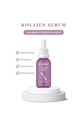 Ronanna Kolajen Serum - Botox Etkili, Allantoin, Salisilik Asit, Hyalüronik Asit - 30ml