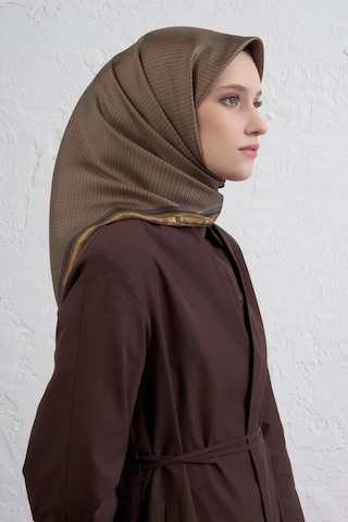 Armine Nostalji Serisi Sura İpek Eşarp 9401ds 08-gold