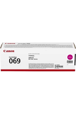 Canon LBP673CDW MF752CDW MF754CDW 5092C002 CRG-069 Kırmızı Toner 2100 Sayfa
