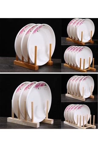 Fosenze Bambu Ahşap Çamaşır Kurutma Rakası - Çok Amaçlı, Bölümlü, Kurutma Ve Depolama İçin Ev Gereci Diğer