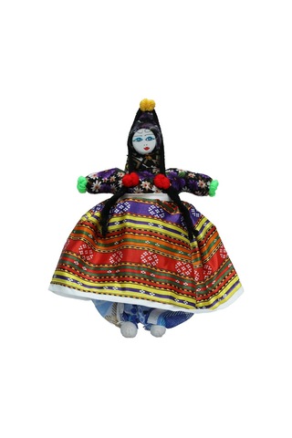 E38 El İşçiliği Küçük Boy Soğanlı Bebek 25 Cm-6585
