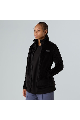 The North Face Osito Kadın Siyah Dik Yaka Mont Siyah