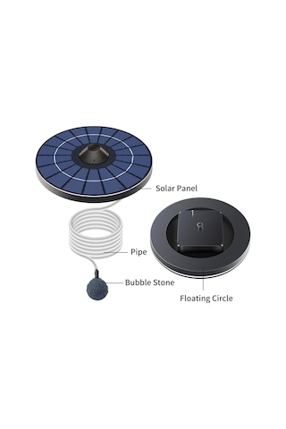 Güneş Göleti Havalandırıcı Oksijen Pompası