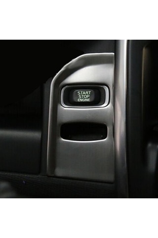 Synodicmonth Volvo Xc60 2012-2017 İç Aksesuarlar İçin Krom Kontak Anahtarı Deliği Çerçevesi Anahtar Deliği Dekoratif Kapağı