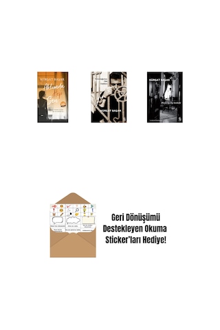 Aklımda Hep Sen Midi Boy + Konuştuğumuz Gibi Uzaklara + Music By My Bedside + Okuma Sticker'ları