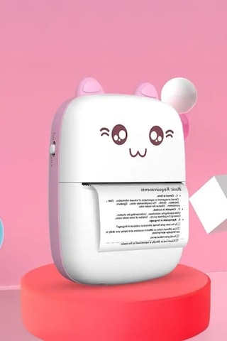 Torima C9 Kablosuz Bağlantı App Kontrol Mini Taşınabilir Termal Yazıcı Mavi