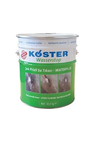 Köster Wasserstop Ani Priz Alan Su Tıkaç Harcı 10 Kğ