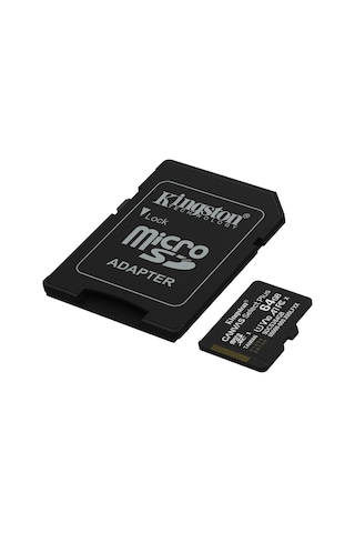 Kıngston Sdcs3/64gb, Canvas Select Plus Gen3 A1, 100mb/s, Microsd Kart Bellek Sd Adaptörlü