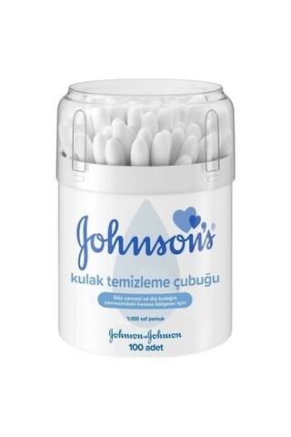 Johnsons Baby Kulak Temizleme Çubuğu 100'lü