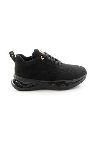 Bambi Siyah Süet Kadın Sneaker K01228092572