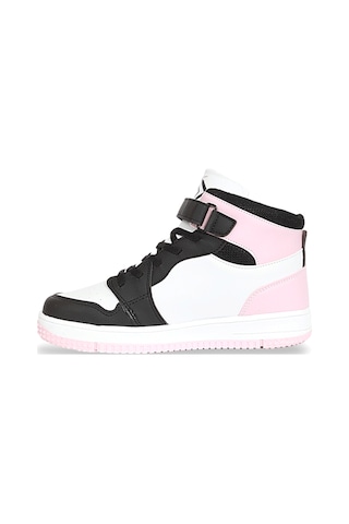 Kidessa 1517 Anatomik Taban Unisex Çocuk Ve Genç Boğazlı Sneakers Siyah Pembe