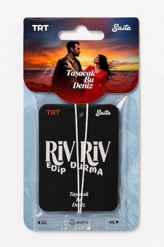 Bakgelal Trt Lisanslı Riv Riv Edip Durma Oto Kokusu Taşacak Bu Deniz Temalı Tekli Asmalı Araç