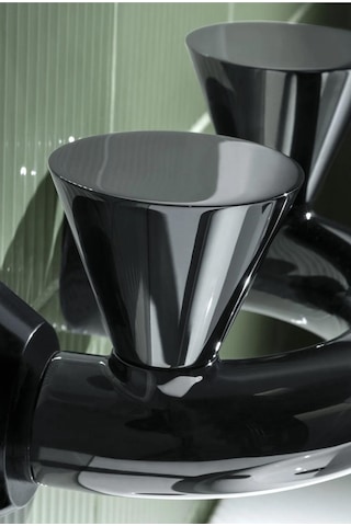 Artema A4274839 Liquid Duvardan Lavabo Bataryası Parlak Siyah