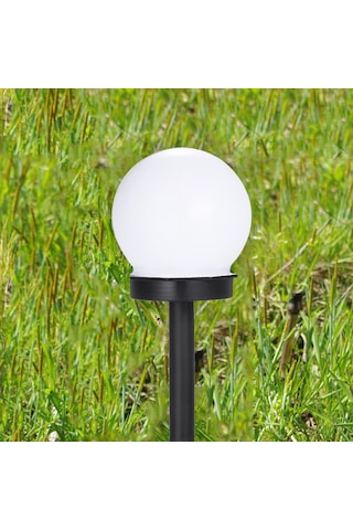 Mufunye Güneş Enerjili Led Bahçe Işığı - Otomatik Açık/kapalı Soğuk Beyaz 1 Adet - Serin Ve Yeşil Aydınlatma