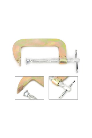 Padalink 3 Adet Karbon Çelik G Tipi İmalat Klipsi - Ahşap İşleri, Kaynaklama, Sabitleme Aracı - 3 İnç