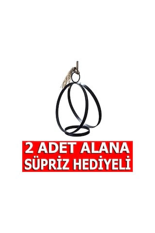 Bundera Flower Tavana Asılan Ferforje Çiçeklik Saksılık Askısı