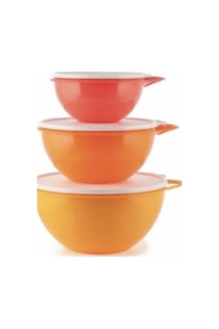 Tupperware Miksim Turuncu3 Lü Set 45L 275L 16 L Çok Renkli