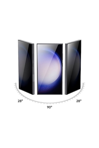 Logis Samsung Galaxy S24 Ultra İle Uyumlu Hayalet Ekran Koruyucu