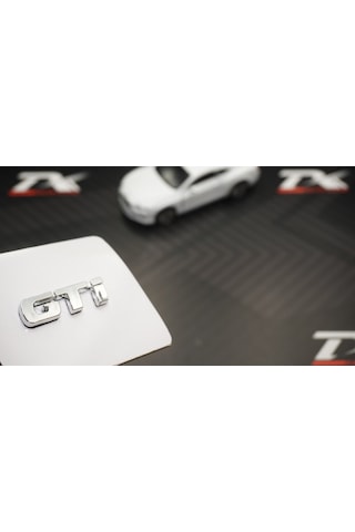 Volkswagen Golf Gti Bagaj 3M 3D Krom Abs Yazı Logo Amblem