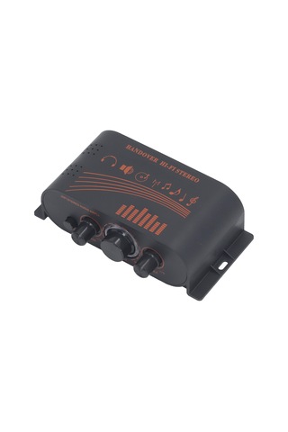 Moveevo 12v Dc 2x20w Hi-fi Güç Amfi - Düşük Gürültü, Stereo Ses, Hoparlörler, Tv, Cep Telefonu İçin