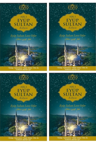 Dolap Ve Çekmece Kokusu Eyüp Sultan Kokusu - 4 Adet