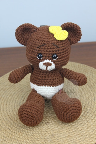Aleylife Amigurumi Tombik Yanak Ayıcık Bebek