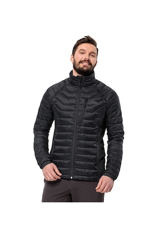 Jack Wolfskin Routeburn Pro Ins Jkt M Erkek Günlük Mont 1206862-6000 Siyah