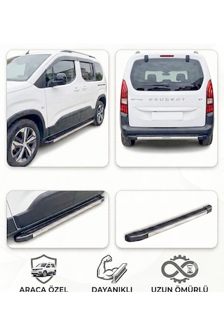 Peugeot Rifter Yan Basamak Ve Arka Basamak Peugeot Rifter Yan Basamak Ve Arka Basamak