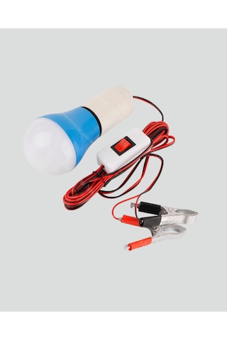 Ilkeshop Araç Akü Bağlantılı 12v Led Ampul Pratik Işık Çözümü