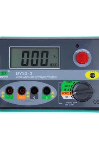 Duoyı Dy30-3 Dijital İzolasyon Direnç Ölçüm / İzolasyon Megeri N11.306