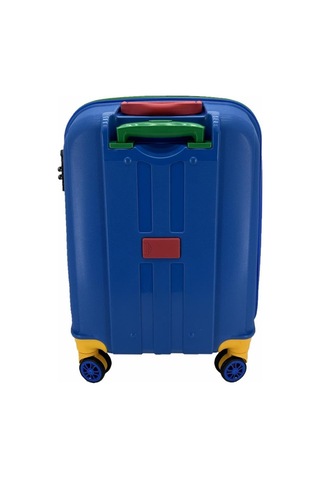 Cap Polo's Polipropilen Büyük Boy Valiz Mavi