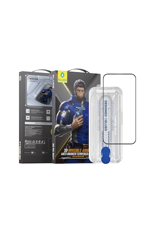 Blueo Apple Uyumlu iPhone 15 Pro Max 3d Invisible Airbag Anti-broken Uy