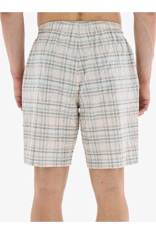 Erkek Pijama Altı Şort 40891 - Ekose Desenli Ekose Desenli