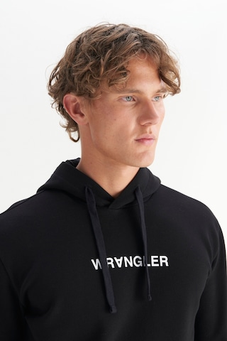 Wrangler Regular Fit Kapüşonlu Erkek Sweatshirt W2520122001 Siyah