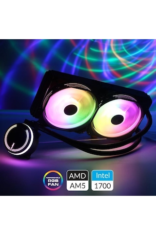 Dark Dkccw247 Aquaforce W247 240mm Argb Ledli Sıvı Soğutma