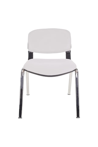 Gizmomobilya Gizmo Ofis Bekleme Misafir Koltuğu Mk1100 Form Döşemeli Beyaz