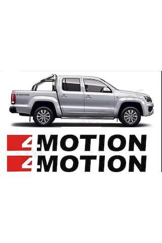 Volkswagen 4 Motion Sticker 2 Adet 00600 40x5 Cm