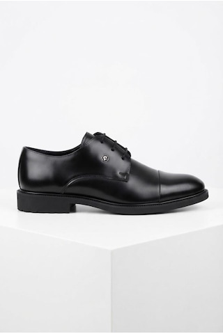 Pierre Cardin 702605 Siyah Açma Damat Ayakkabısı Takım Ayakkabısı Erkek Ayakkabı