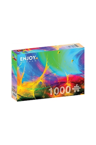 Enjoy 1000 Parça Renkli Fraktallar Puzzle