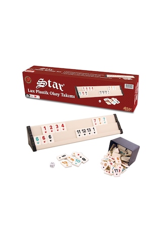 Star Lüks Plastik Okey Takımı