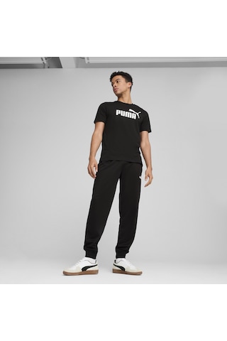 Puma ESS No. 1 Logo Tee Unisex Siyah Tişört