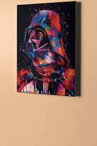 Webstyle Starwars Darth Vader Sayılarla Boyama Seti Kasnaklı 40 X 50 Cm