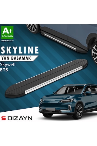 S-dizayn Skywell Et5 Skyline Krom Yan Basamak 193 Cm 2021 Üzeri A+ Kalite