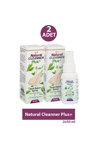 Natural Cleanner Plus+ 50 Ml 2 Adet Natural Cleanner Plus+ 50 Ml 2 Adet