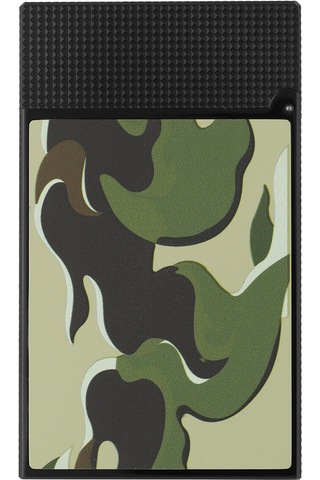 S.t. Dupont Ligne 2 Camo Haki Guilloche Çakmak C16050 Siyah