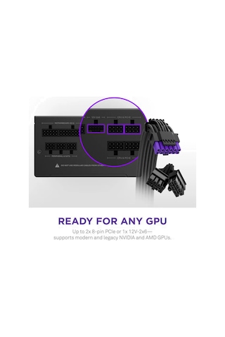 Nzxt C750 750w 80+ Gold Core Pcıe 5.1 Atx 3.1 135mm Full Modüler Psu